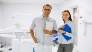 friendly dental staff