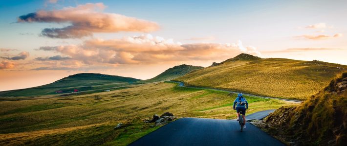 biking